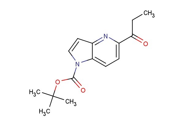 tert-butyl 5-propionyl-1H-pyrrolo[3,2-b]pyridine-1-carboxylate