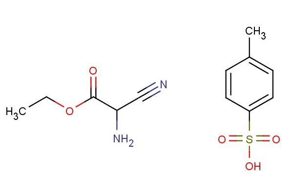 ethyl 2-amino-2-cyanoacetate 4-methylbenzenesulfonate