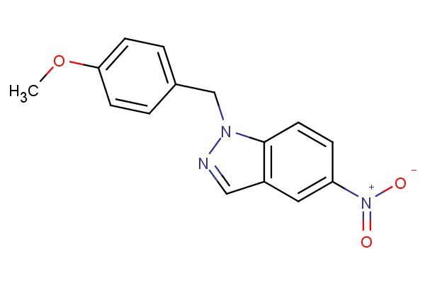 1-(4-methoxybenzyl)-5-nitro-1H-indazole