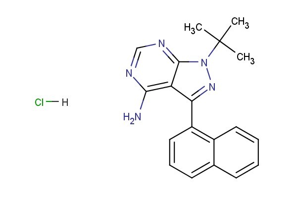 1-NA-PP1; 1-Naphthyl PP1 hydrochloride