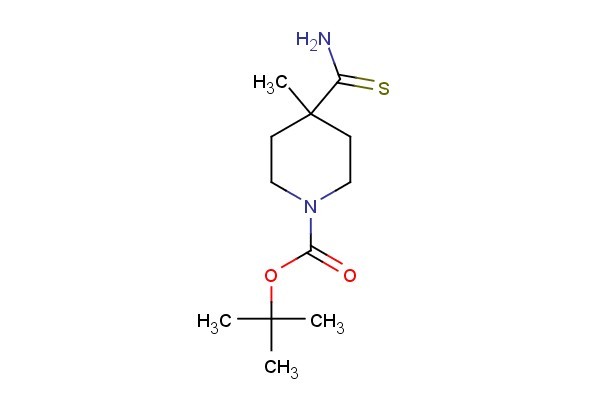 tert-butyl 4-carbamothioyl-4-methylpiperidine-1-carboxylate