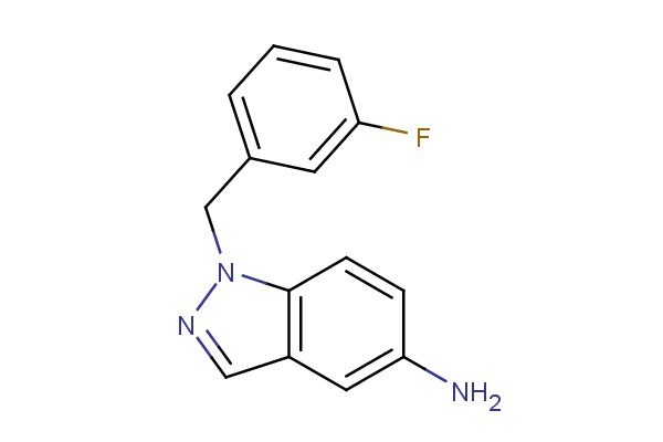 1-(3-fluorobenzyl)-1H-indazol-5-amine