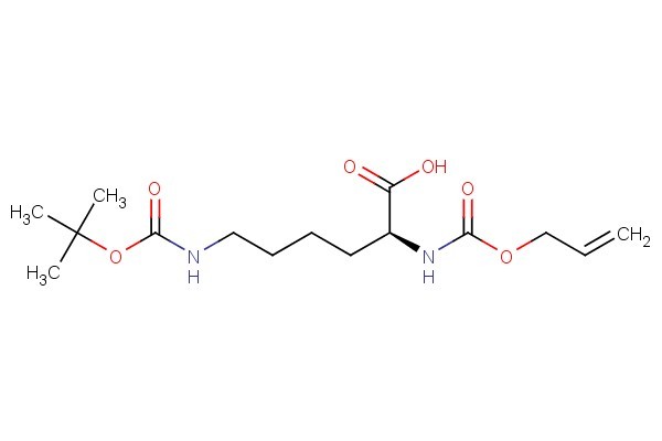 (S)-2-(allyloxycarbonylamino)-6-(tert-butoxycarbonylamino)hexanoic acid