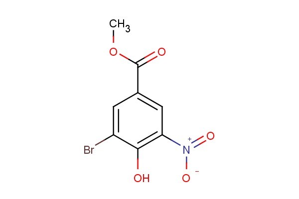 methyl 3-bromo-4-hydroxy-5-nitrobenzenecarboxylate