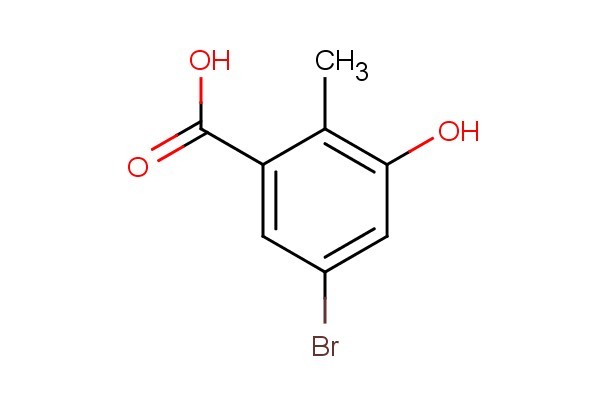 5-bromo-3-hydroxy-2-methylbenzoic acid