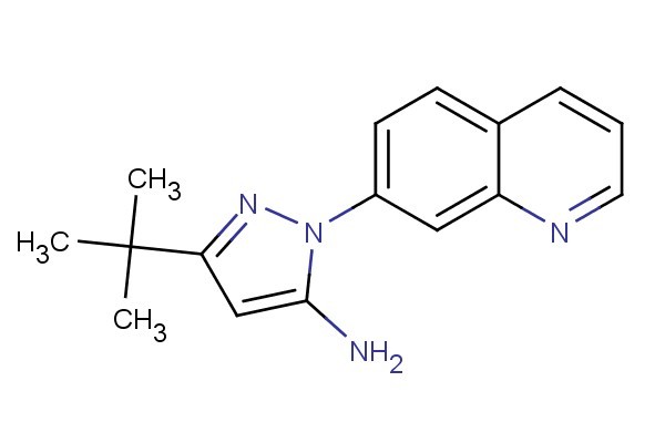 3-(tert-butyl)-1-(quinolin-7-yl)-1H-pyrazol-5-amine