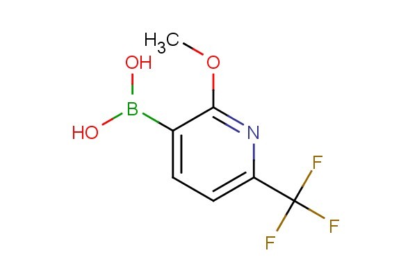 (2-methoxy-6-(trifluoromethyl)pyridin-3-yl)boronic acid