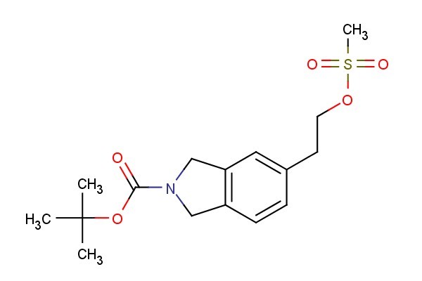 tert-butyl 5-(2-((methylsulfonyl)oxy)ethyl)isoindoline-2-carboxylate