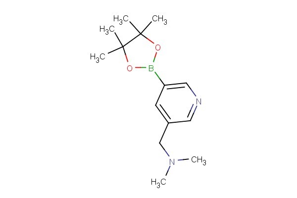 N,N-dimethyl-1-(5-(4,4,5,5-tetramethyl-1,3,2-dioxaborolan-2-yl)pyridin-3-yl)methanamine