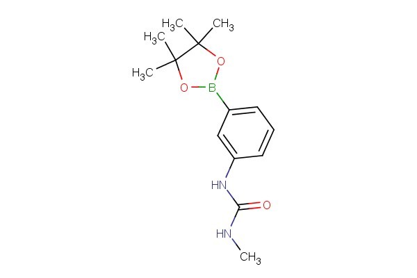 1-methyl-3-(3-(4,4,5,5-tetramethyl-1,3,2-dioxaborolan-2-yl)phenyl)urea