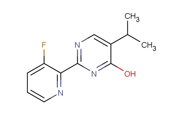 2-(3-fluoropyridin-2-yl)-5-isopropylpyrimidin-4-ol