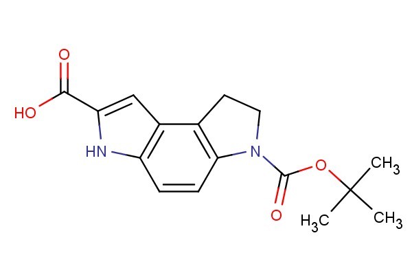 6-(tert-butoxycarbonyl)-3,6,7,8-tetrahydropyrrolo[3,2-e]indole-2-carboxylic acid
