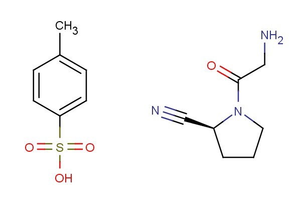 (S)-1-(2-aminoacetyl)pyrrolidine-2-carbonitrile 4-methylbenzenesulfonate