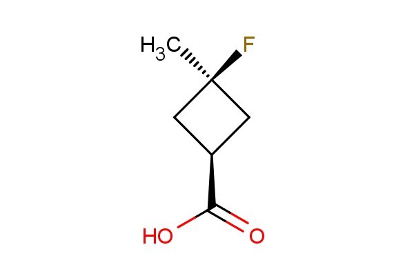trans-3-Fluoro-3-methylcyclobutanecarboxylic acid
