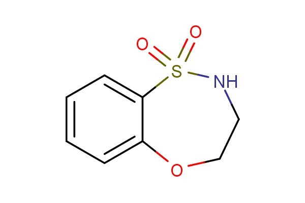 3,4-dihydro-2H-benzo[b][1,4,5]oxathiazepine 1,1-dioxide