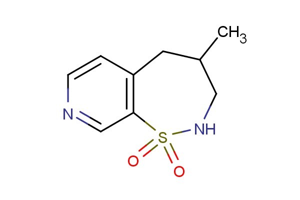 4-methyl-2,3,4,5-tetrahydropyrido[4,3-f][1,2]thiazepine 1,1-dioxide