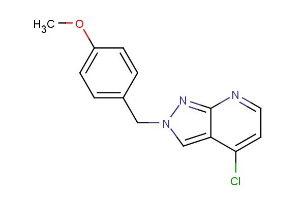 4-chloro-2-(4-methoxybenzyl)-2H-pyrazolo[3,4-b]pyridine