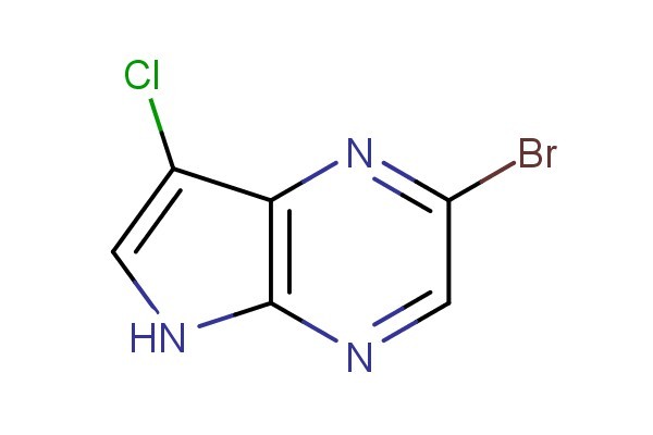 2-bromo-7-chloro-5H-pyrrolo[2,3-b]pyrazine