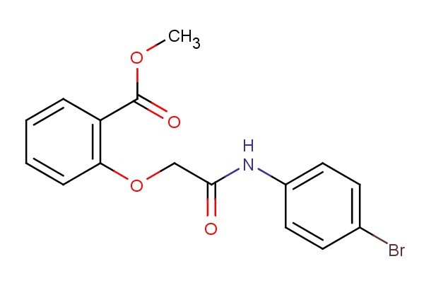 methyl 2-(2-((4-bromophenyl)amino)-2-oxoethoxy)benzoate