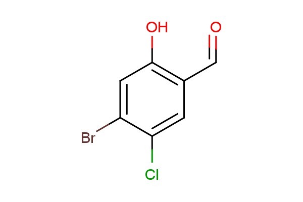 4-bromo-5-chloro-2-hydroxybenzaldehyde