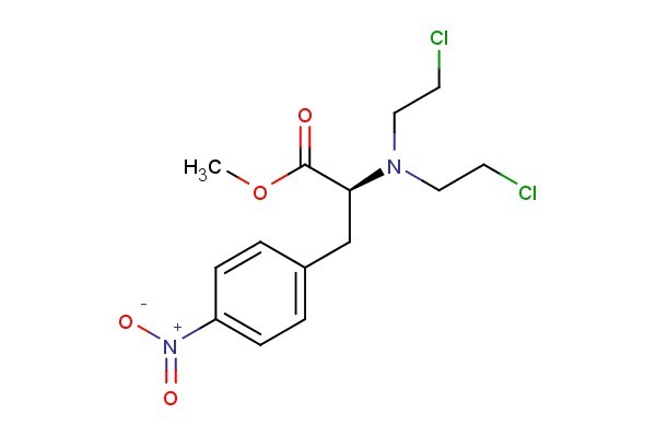 (S)-methyl 2-(bis(2-chloroethyl)amino)-3-(4-nitrophenyl)propanoate