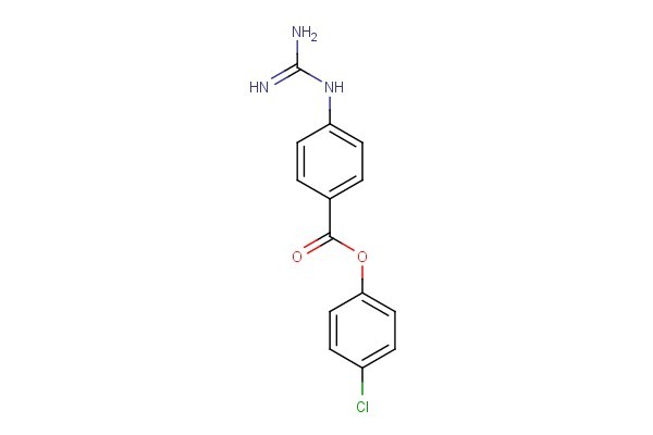 4-chlorophenyl 4-guanidinobenzoate