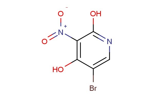 5-bromo-3-nitropyridine-2,4-diol