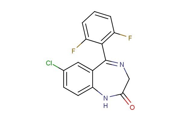 7-chloro-5-(2,6-difluorophenyl)-1H-benzo[e][1,4]diazepin-2(3H)-one