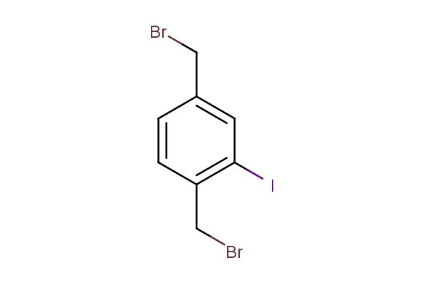 1,4-bis(bromomethyl)-2-iodobenzene
