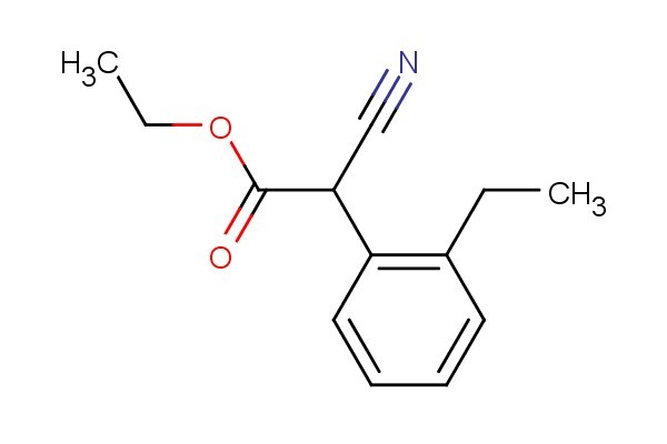 ethyl 2-cyano-2-(2-ethylphenyl)acetate