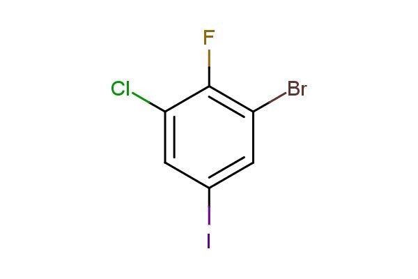 1-bromo-3-chloro-2-fluoro-5-iodobenzene