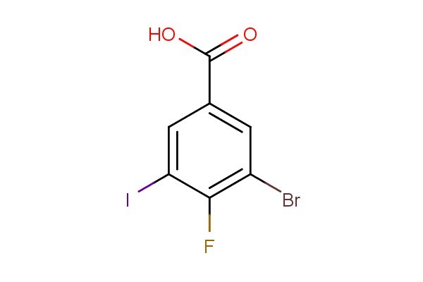 3-bromo-4-fluoro-5-iodobenzoic acid