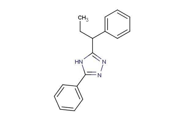 3-phenyl-5-(1-phenylpropyl)-4H-1,2,4-triazole