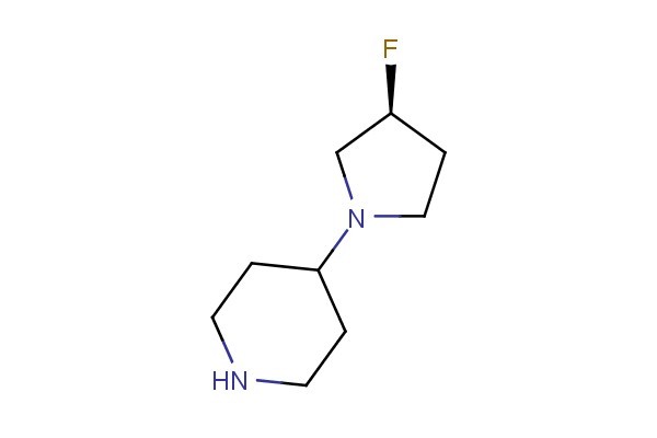 (S)-4-(3-fluoropyrrolidin-1-yl)piperidine