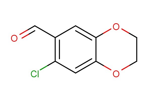 7-chloro-2,3-dihydrobenzo[b][1,4]dioxine-6-carbaldehyde