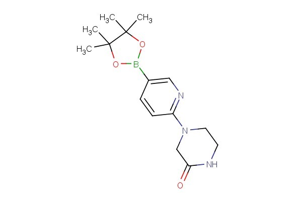 4-(5-(4,4,5,5-tetramethyl-1,3,2-dioxaborolan-2-yl)pyridin-2-yl)piperazin-2-one
