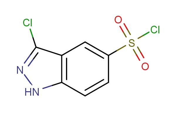 3-chloro-1H-indazole-5-sulfonyl chloride
