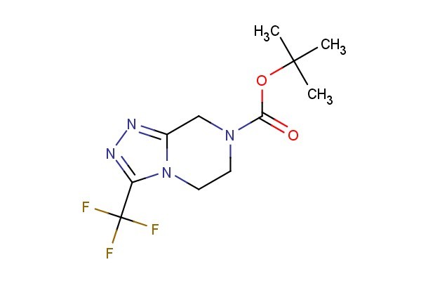 tert-butyl 3-(trifluoromethyl)-5,6-dihydro-[1,2,4]triazolo[4,3-a]pyrazine-7(8H)-carboxylate