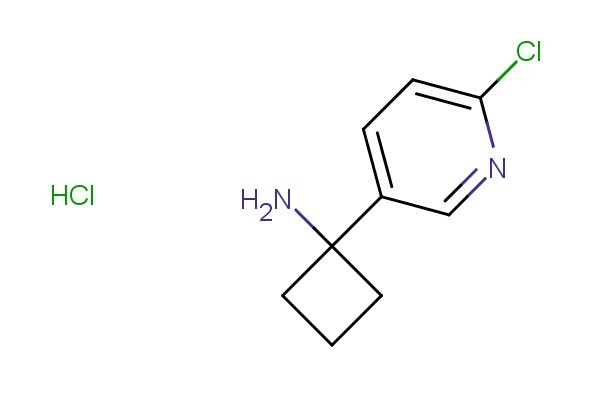 1-(6-chloropyridin-3-yl)cyclobutanamine hydrochloride
