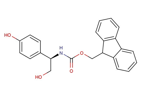 (R)-(9H-fluoren-9-yl)methyl (2-hydroxy-1-(4-hydroxyphenyl)ethyl)carbamate