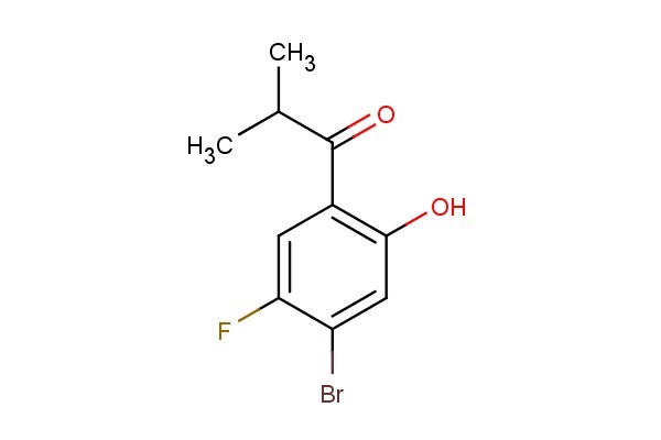 1-(4-bromo-5-fluoro-2-hydroxyphenyl)-2-methylpropan-1-one