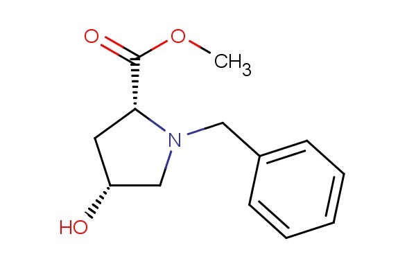 methyl (2R,4R)-1-benzyl-4-hydroxypyrrolidine-2-carboxylate