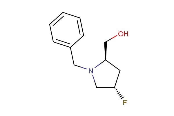 ((2R,4S)-1-benzyl-4-fluoropyrrolidin-2-yl)methanol