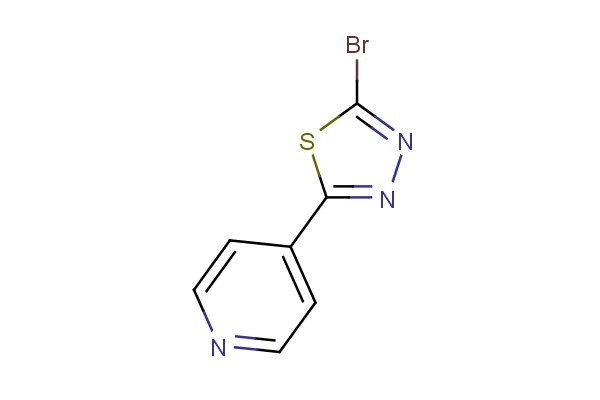 2-bromo-5-(pyridin-4-yl)-1,3,4-thiadiazole