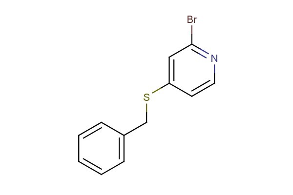 4-(benzylthio)-2-bromopyridine