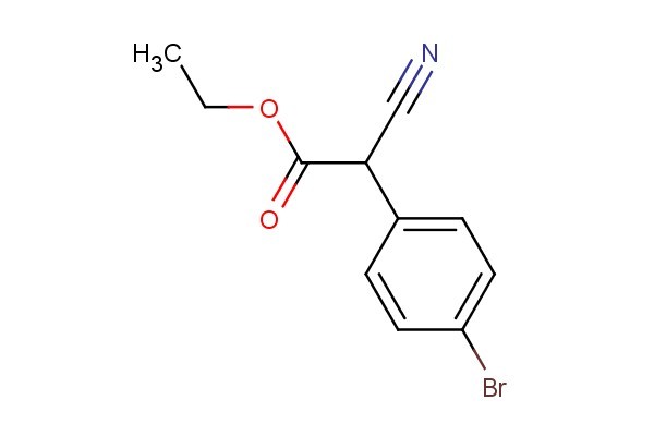 ethyl 2-(4-bromophenyl)-2-cyanoacetate