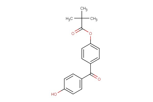 4-(4-hydroxybenzoyl)phenyl pivalate