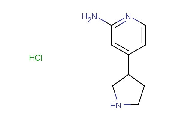 4-(pyrrolidin-3-yl)pyridin-2-amine hydrochloride