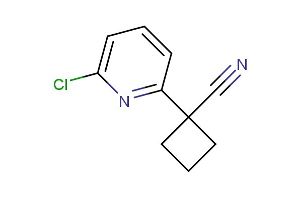 1-(6-chloro-2-pyridinyl)-cyclobutanecarbonitrile