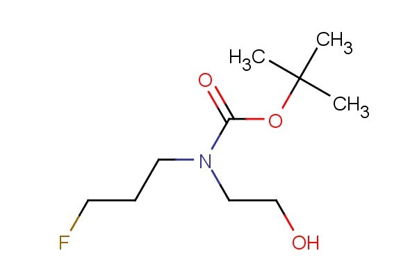 tert-butyl (3-fluoropropyl)(2-hydroxyethyl)carbamate